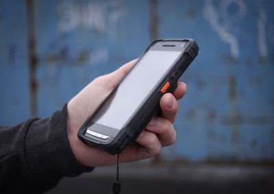 Der PM90 macht im Außeneinsatz eine gute Figur